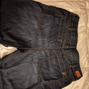 Seven7 Ankle Cropped Wide Leg Oversized Jeans Stylish Comfort